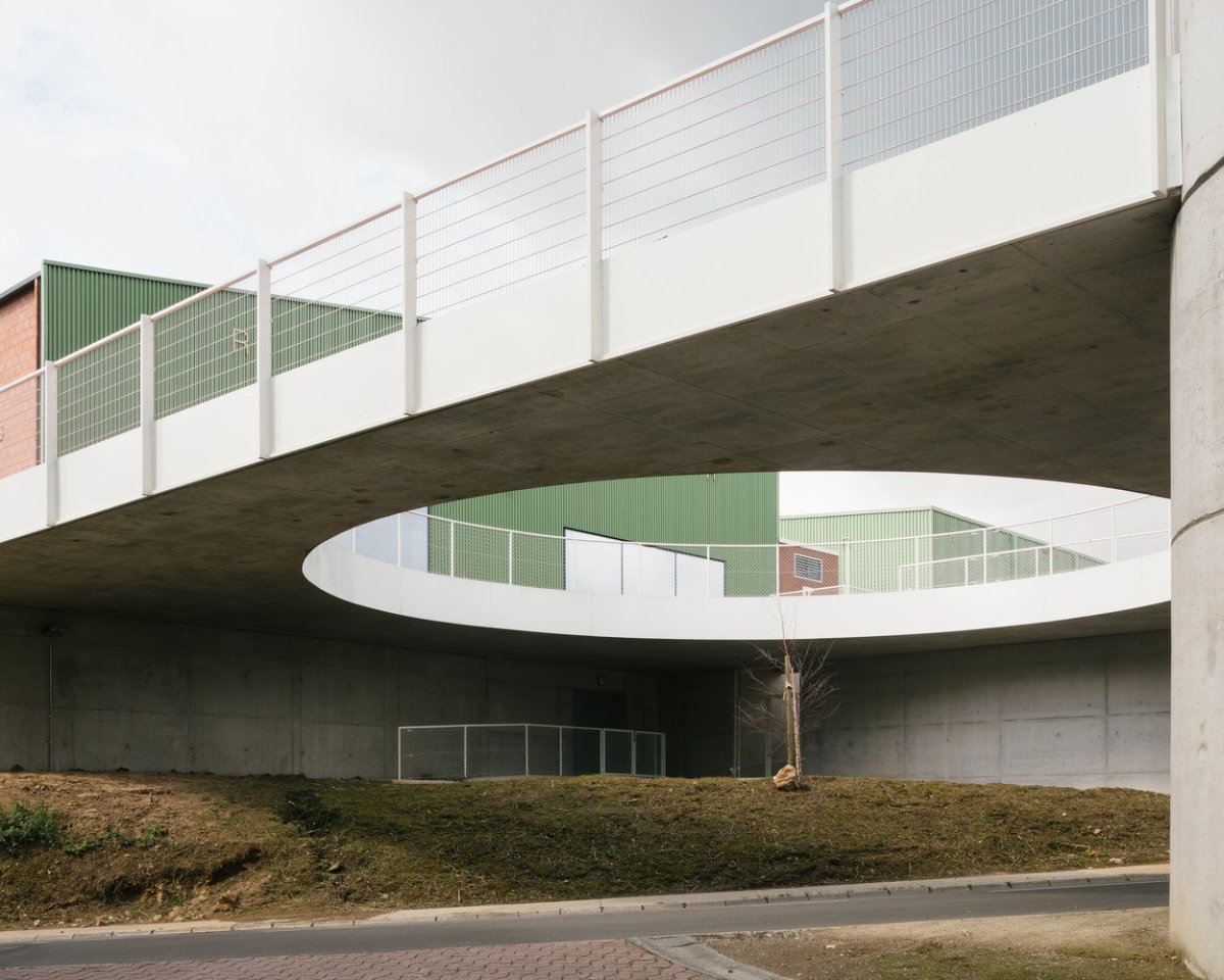 Sportovní areál od Label architecture v Belgii
