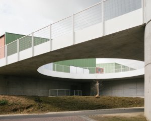 Sportovní areál od Label architecture v Belgii