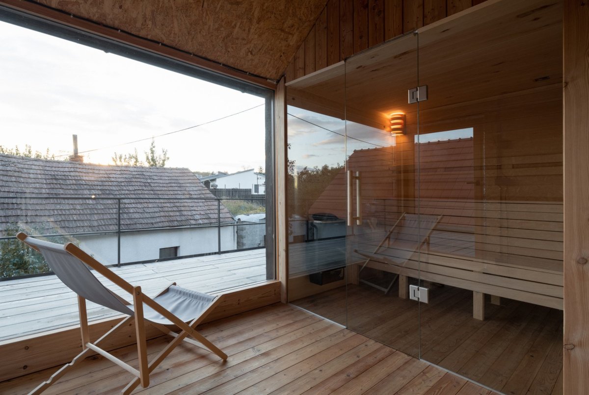 Víkendový dům v Bukovanech od studia SENAA architekti