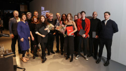 Vítězové a porotci. V porotě zasedli: Lukáš Ehl, Marco Maio, Osamu Okamura, Jana Pyšková, Karolína Vránková