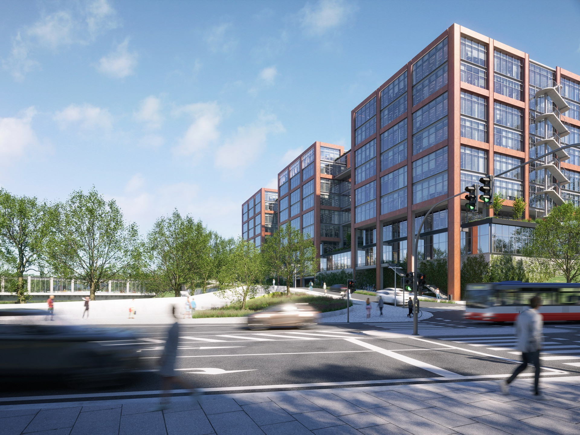 Vizualizace - Nádraží Krč