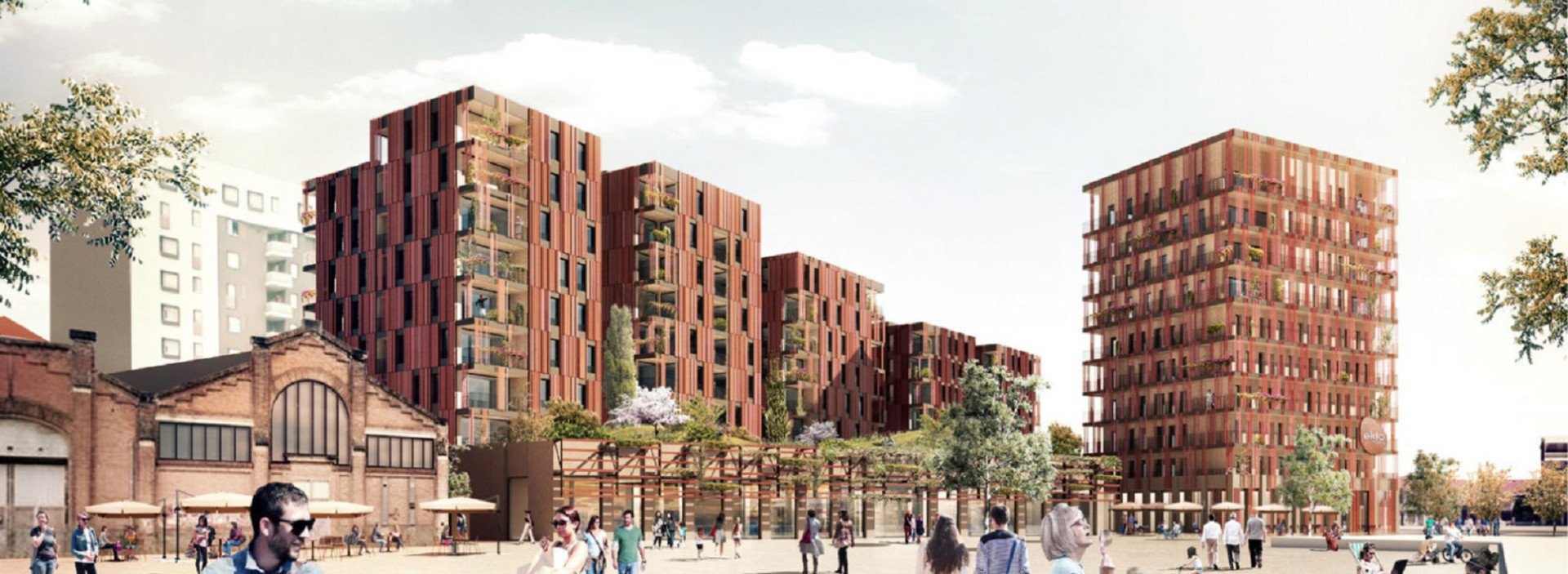 Helmut Dietrich je autorem udržitelné rezidenční čtvrti La Cartoucherie, která vyrostla ve francouzském Toulouse