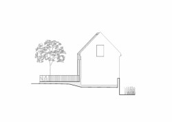 Obecní knihovna ve Statenicích, majo architekti / Jan Jaroš, Martin Poláček, pohled