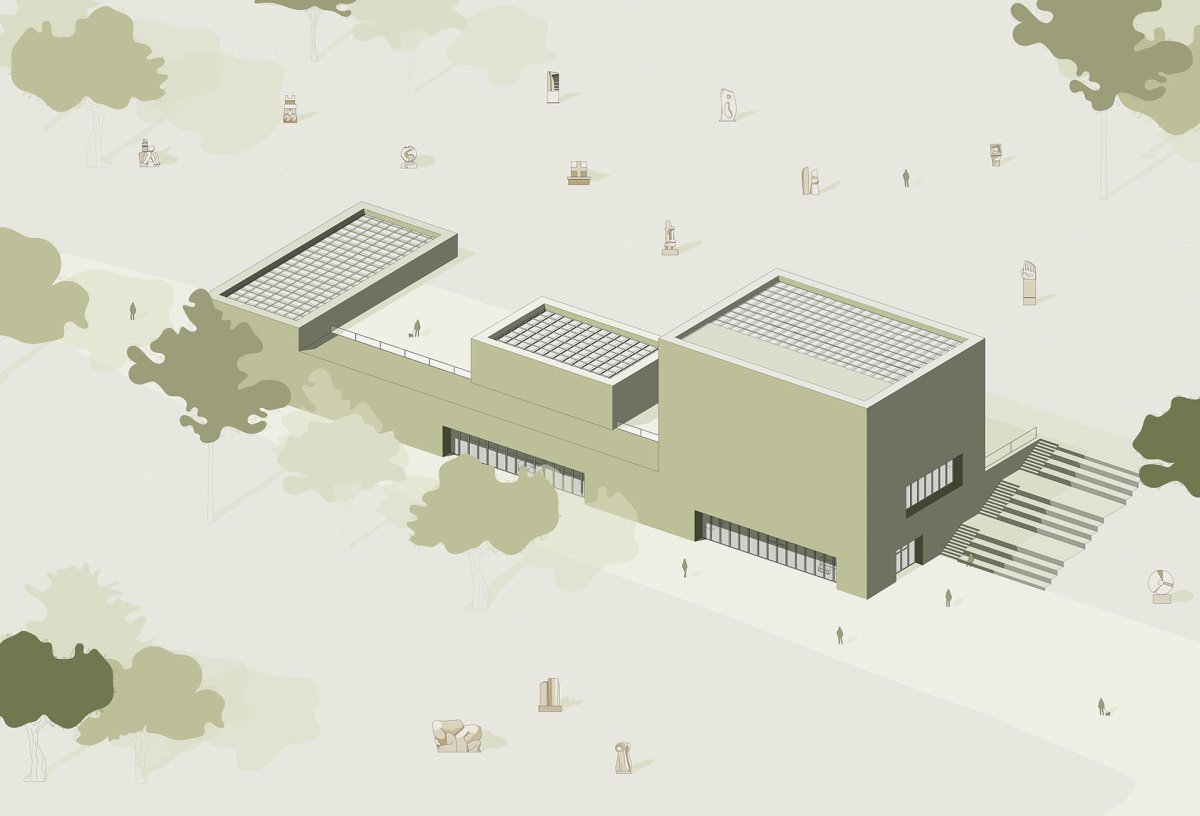 Galerie v Hořicích, studie k bakalářské práci, Adéla Klihavcová