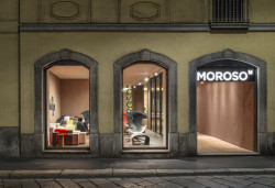 Obchod společnosti Moroso v Miláně