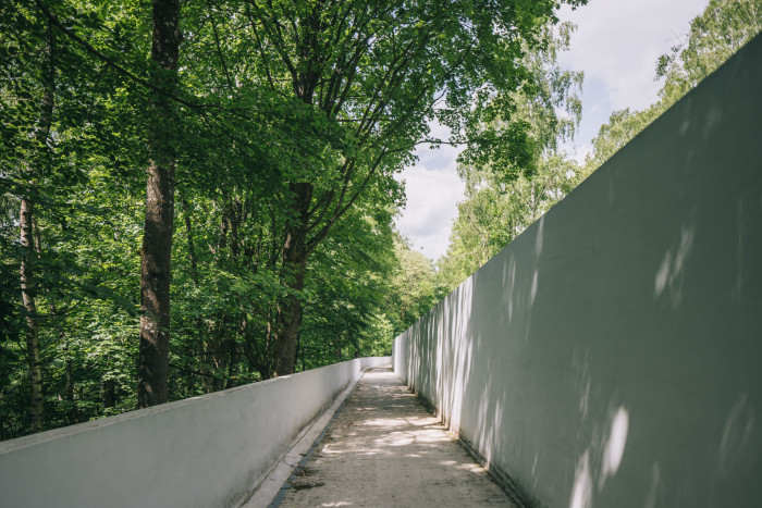 Cyklostezka v původním historickém vodním kanálu mezi Loučovicemi a Vyšší Brodem od A8000
