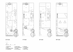 KIENTRUC O, Chuon Chuon Kim Kindergarten, půdorysy - foto