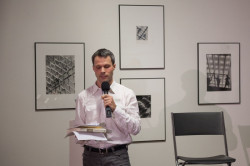 Architekti CZ v Brně, Jaroslav Sládeček zahajuje debatu - foto