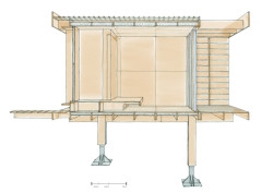 Mladí italští architekti postavili za dva týdny malou stavbu v Apeninách určenou k rozjímání a meditaci
