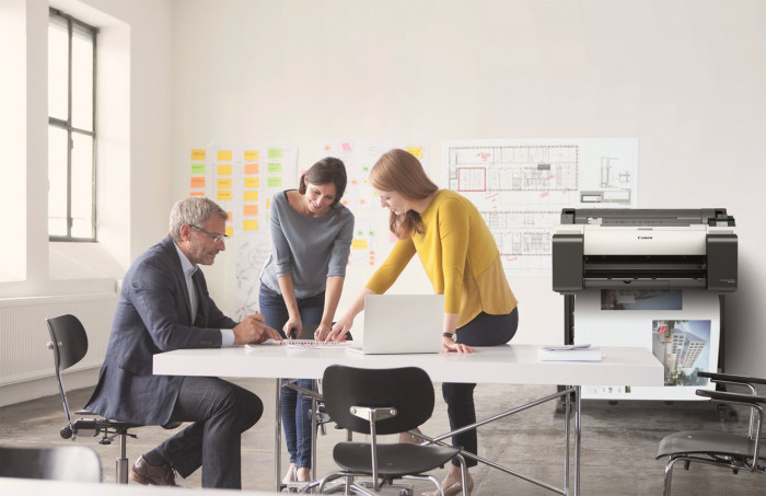 Canon nabízí velkoformátovou tiskárnu, která umožňuje tisk architektonických výkresů