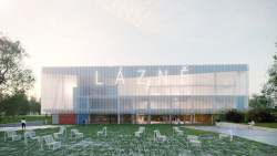 Návrh na revitalizaci městských lázní v Chomutově, VRTIŠKA & ŽÁK.