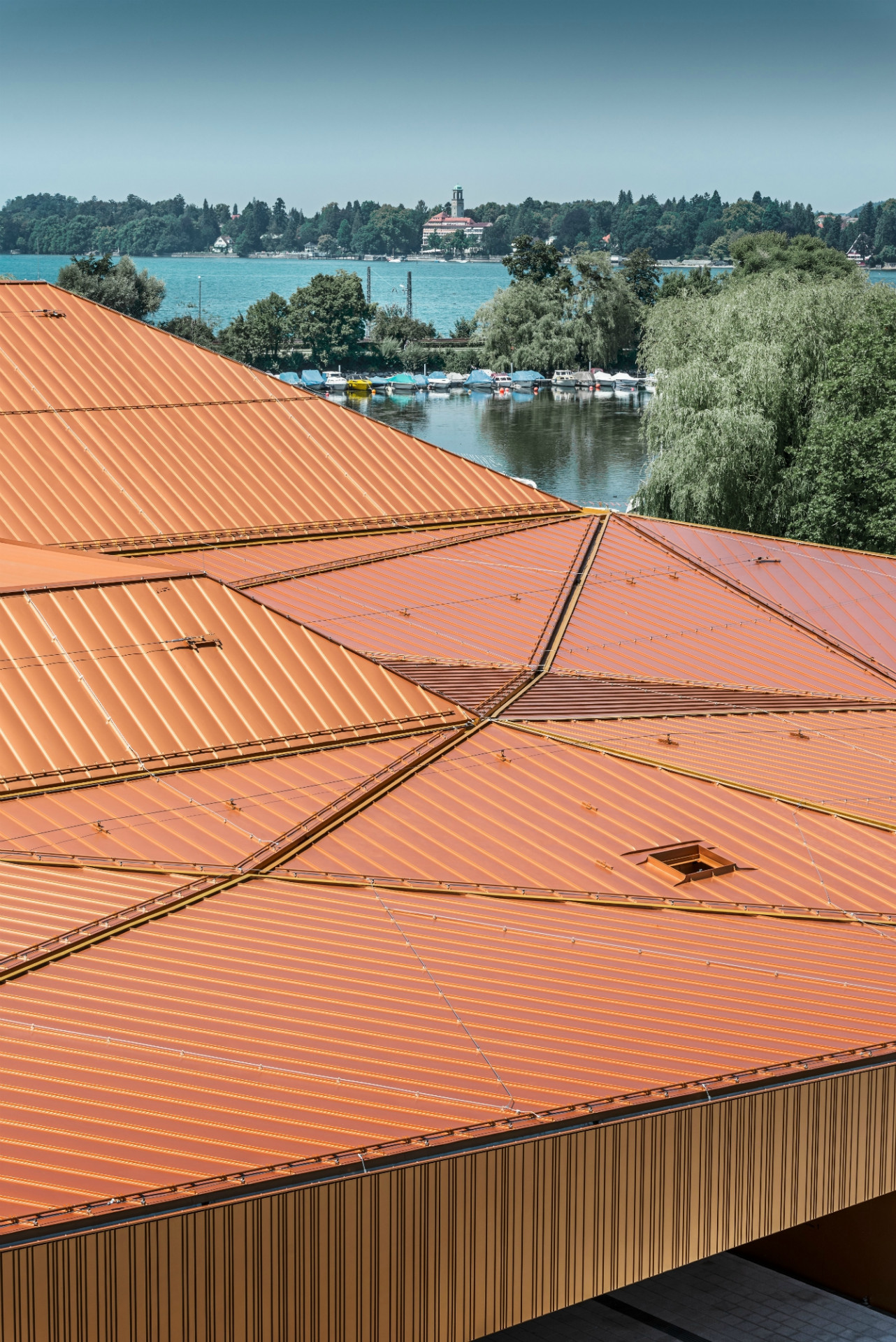 Ostrovní hala Lindau, Auer Weber,