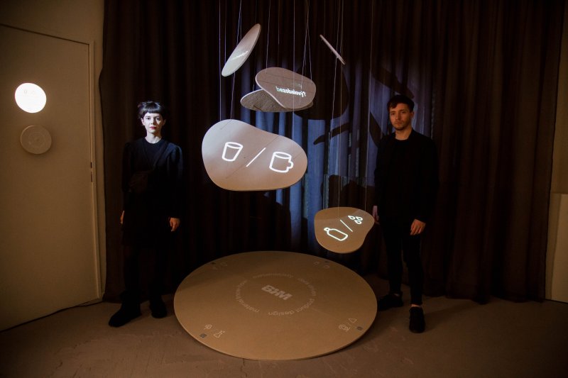 Balance is Motion, instalace na téma trendy udržitelného designu, cena Veolia za udržitelný design. Zdroj: Designblok