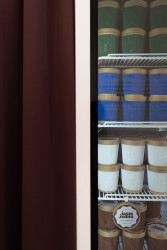 Interiér zmrzlinárny v Brně od architektky Barbory Kudelové