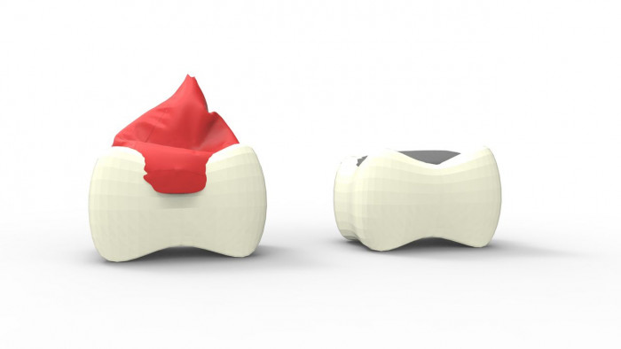 Markéta Rádková, Stolička, vizualizace - foto