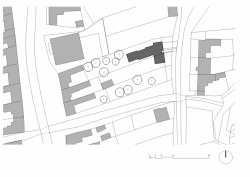 Rodinný dům Slavkov, situace, PM architekti