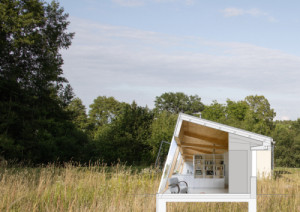 Řezopohled (Dům se šikmou fasádou; Papundekl architekti)