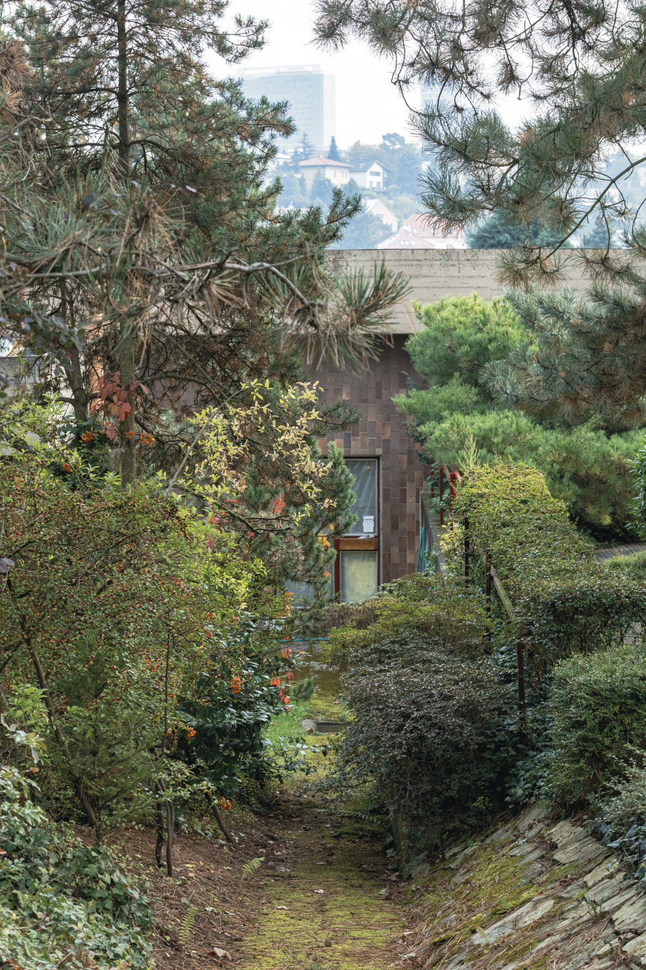 Karel Prager prokázal mistrovství umístěním domů do svažitého terénu, který se propisuje i do vnitřního uspořádání. Autorky knihy to nazývají „Pragerův Raumplan“. Řadové domy jsou rozděleny do skupin, vily stojí kolem centrálního prostoru.