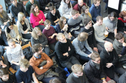 Diskuze nad Olověným Dušanem, NTK Praha, foto