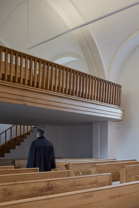 Rekonstrukce evangelického kostela v Hodslavicích, studio OBJEKTOR