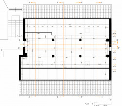 Podkrovní byt v Turíně, BLAARCHITETTURA - půdorys původního stavu