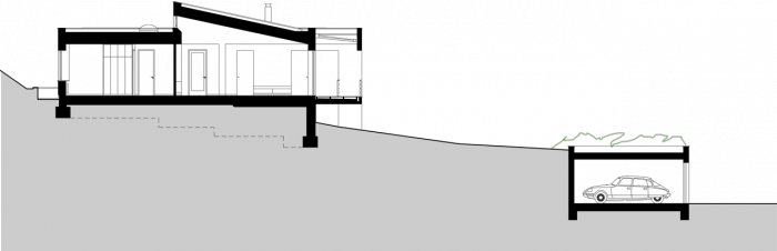 Atelier RAW, RD Kopretinová, řez - foto