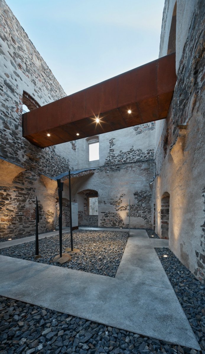 Rekonstrukce paláce hradu Helfštýna, Atelier-r / Miroslav Pospíšil, Martin Karlík