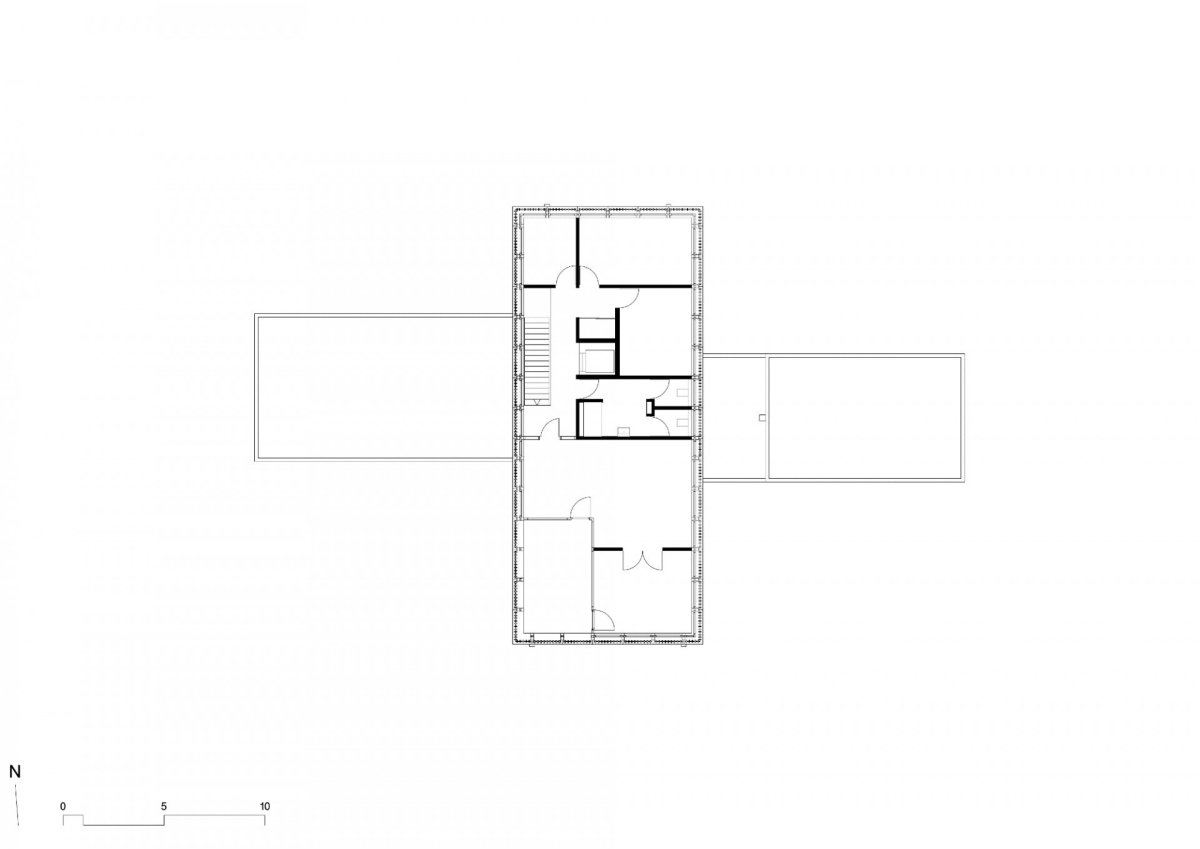 Sprössling, Marazzi Reinhardt, půdorys 2NP