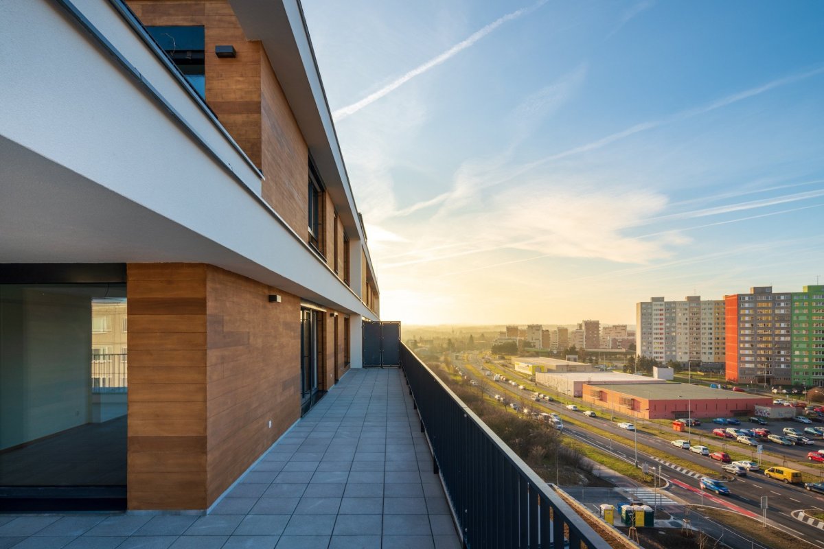 Bytový dům Zelená Libuš v Praze, MS Architekti © Jiří Šebek