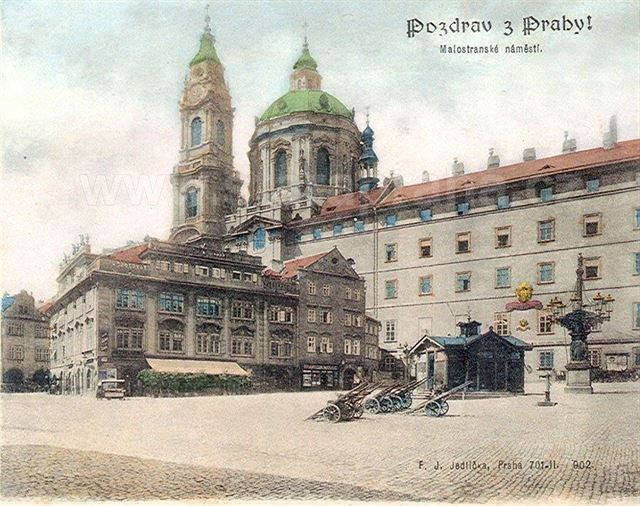 Malostranské náměstí kdysi - foto