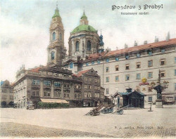Malostranské náměstí kdysi - foto