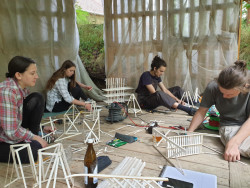 Křížová cesta od studentů FA VUT v zaniklé obci Pelhřimovy