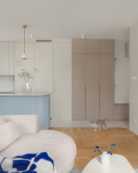 Architektka Natalia Mielczarek-Prym navrhla interiér bytu v Polsku