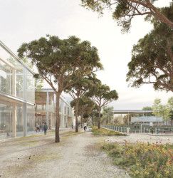 Komunitní centrum v Brescii, ganko, Associates a Motu architekti