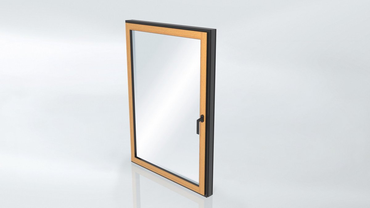 Společnost Schüco představuje nová designová okna s dřevěným dekorem