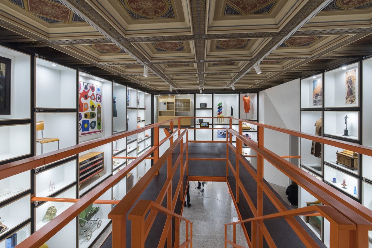 Stálá expozice - jeskyně panorama designu