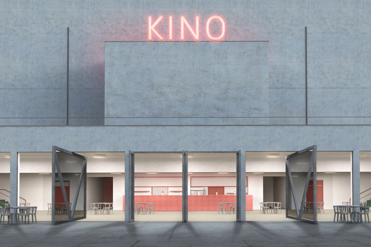 re: architekti, vizualizace rekonstrukce Velkého kina ve Zlíně.