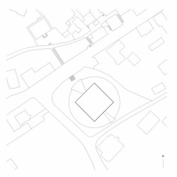 Raphael Zuber, školka se základní školou Grono, situace