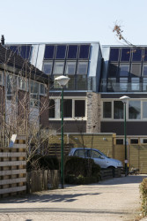 De Poorters van Montfoort, řadové domy v aktivním standardu, BouwhulpGroep, foto