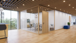 Kanceláře se systémem ZEN – klidné prostředí pro soustředěnou práci a nerušené jednání.