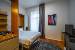 Pohled do bývalého pokoje Josefa Toufara po rekonstrukci