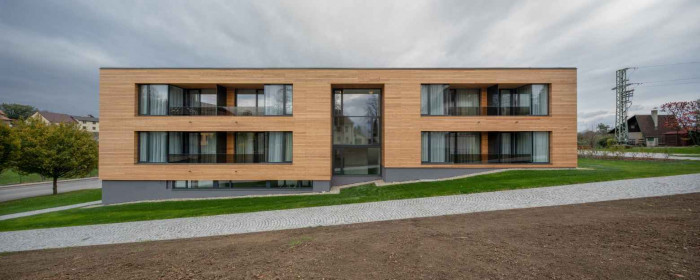 Bytový dům pro seniory ve Staříči od Kamil Mrva Architects