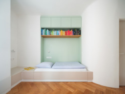 Dětský pokoj pro jednoho (Rekonstrukce bytu v Praze, No Architects)