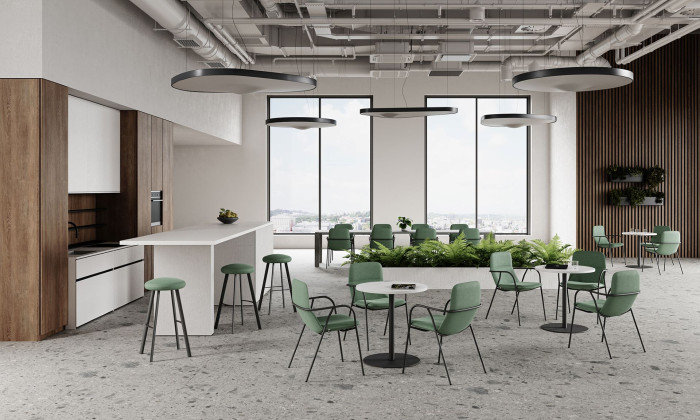 Designová konferenční židle Flexi Light od italského studia Orlandini Design.