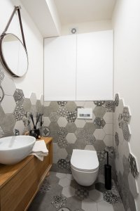Byt s hexagonální dlažbou, FOREVA architects - foto
