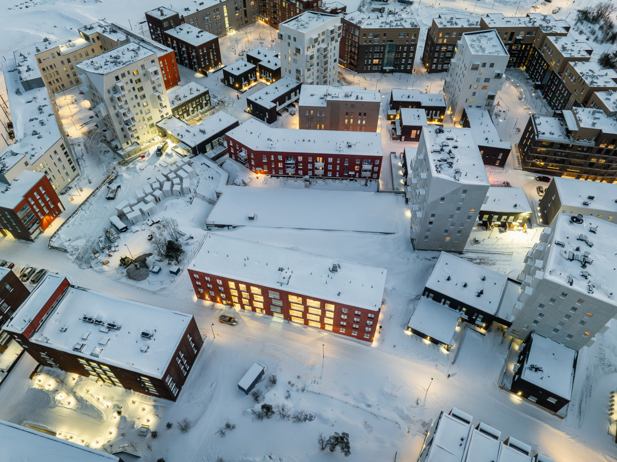 Turumankatu – dva nájemní bytové domy s komunitním bydlením
