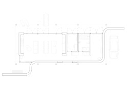 Víkendový dům v Německu, Sigurd Larsen: Půdorys 1.NP