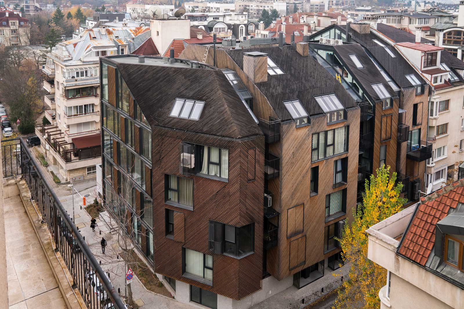 Bytový dům v Sofii od architektonické kanceláře Aedes Studio