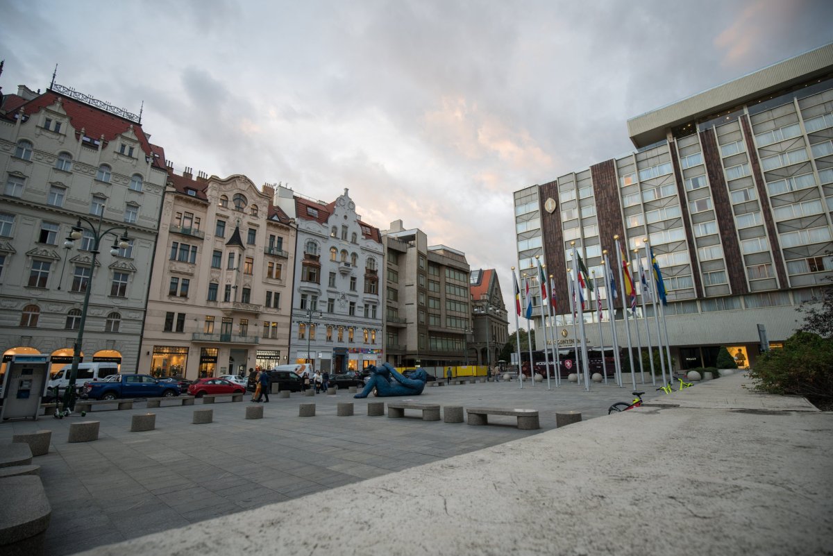 RaumScape - piazzetta u hotelu Fairmont Golden Prague