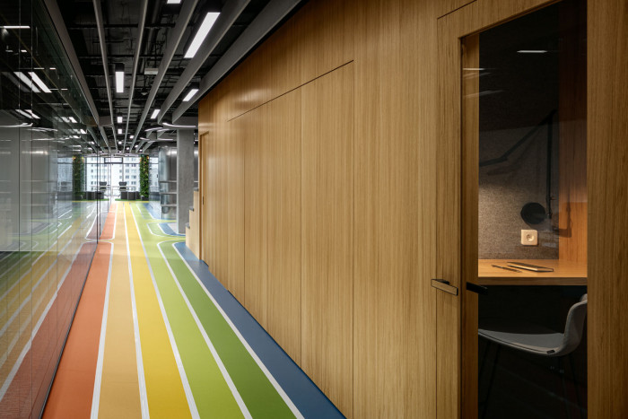 Kancelářské prostory Livesport v Praze od studia Reaktor